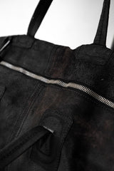 Rick Owens Cow Leather Tote / Duffle Bag 牛皮特大拉鏈旅行包 手提包