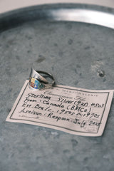 CANADA (BMCO) C.1950~1970's Sterling 925 Silver Souvenir Spoon Ring Canadian sterling silver spoon handmade ring