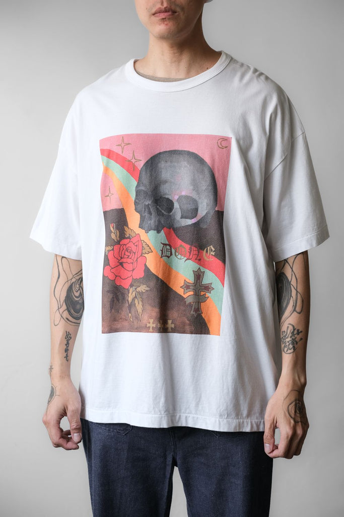 COOTIE PRODUCTIONS PRINT S/S TEE (DONE) -WHITE Japanese street