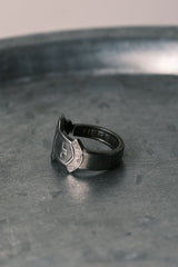 ROLEX Bucherer C.1980~1990's Spoon Ring Antique Rolex commemorative spoon handmade ring