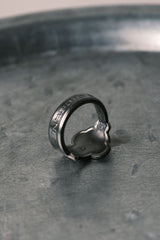 ROLEX Bucherer C.1980~1990's Spoon Ring Antique Rolex commemorative spoon handmade ring