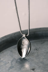 ROLEX Bucherer C.1980~1990's Spoon Necklace Antique Rolex Commemorative Spoon Necklace
