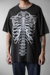 Rare Vintage 2000s Skeleton Torso Tee骷顱軀幹印刷古著Tee