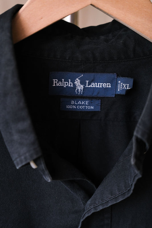 Polo Ralph Lauren Vintage Classic Shirt - Navy 經典小馬刺繡襯衫 深藍