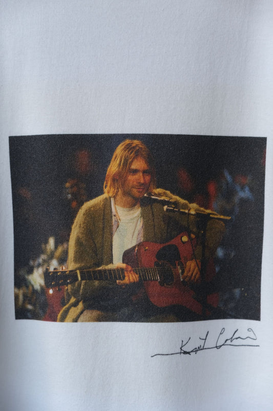 KURT COBAIN 10 CULTURE ADAM ET ROPE' SMALL PHOTO TEE 全新