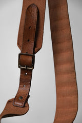 Vintage Canvas / Leather Cartridge Belt canvas leather hunting cartridge belt waist belt
