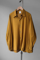 Vintage Honeycomb Pattern Shirt 古著蜂巢紋路尖領襯衫