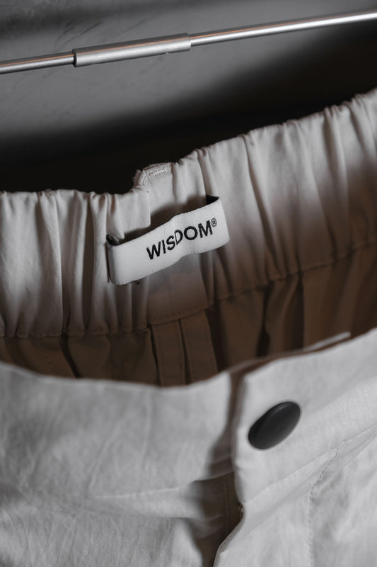 Wisdom 20S/S Splicing Trousers 台灣機能設計師品牌 褲腳拉鏈長褲