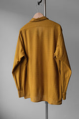 Vintage Honeycomb Pattern Shirt 古著蜂巢紋路尖領襯衫
