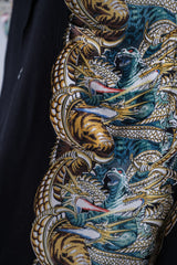 The Real McCoys 90’s “Bou-Ken-Oh” Godzilla vs. King Ghidorah Rayon Aloha Shirt Made in Japan 哥吉拉大戰基多拉 嫘縈夏威夷襯衫 日本製