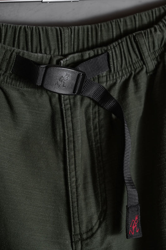 Gramicci Wide Pants 美國戶外老牌 寬版鬆緊腰帶長褲 軍綠