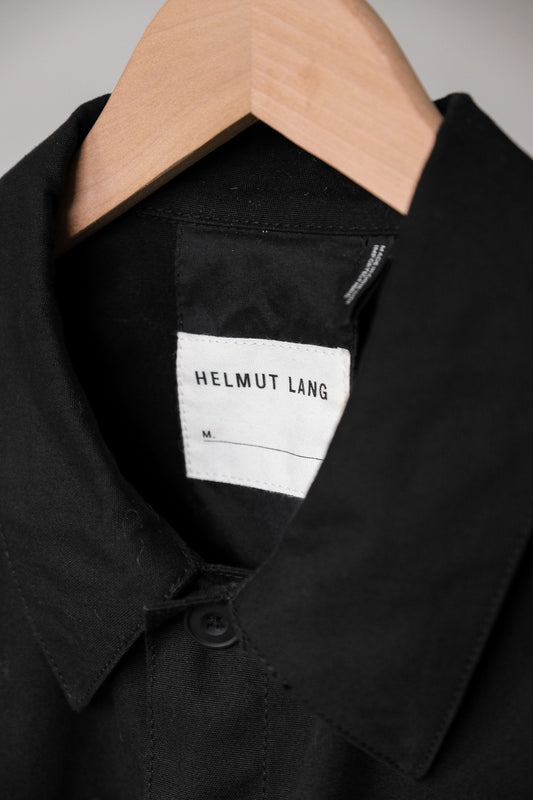 Helmut Lang Cargo Shirt Black 異材質拼接口袋襯衫