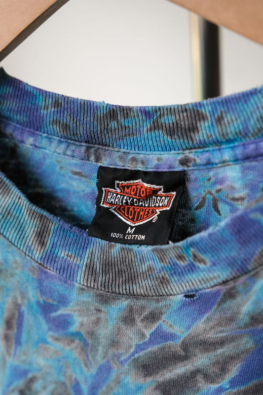 HARLEY-DAVIDSON 1992 ヴィンテージ オールオーバープリントTシャツ アメリカ製 シングルステッチ