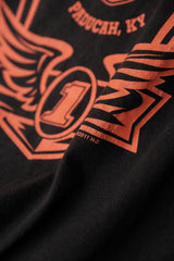 ハーレーダビッドソン 2011 フォーリバーズTシャツ ハーレーダビッドソン ハロウィンランタンプリント ショートキックス