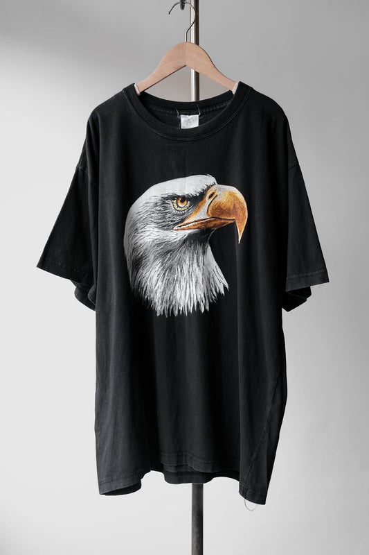 Vintage Zip it London Eagle Print Tee