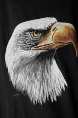 Vintage Zip it London Eagle Print Tee