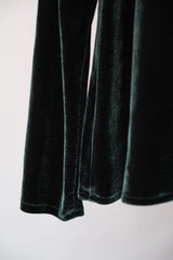”K.C. SPENCER” Vintage Velvet Top Made in USA 古著 祖母綠天鵝絨上衣 美國製