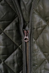 Belgium Army 1980’s Liner Jacket Remade by THURS Talon Zipper 比利時軍用內裏夾克改製背心 真皮口袋
