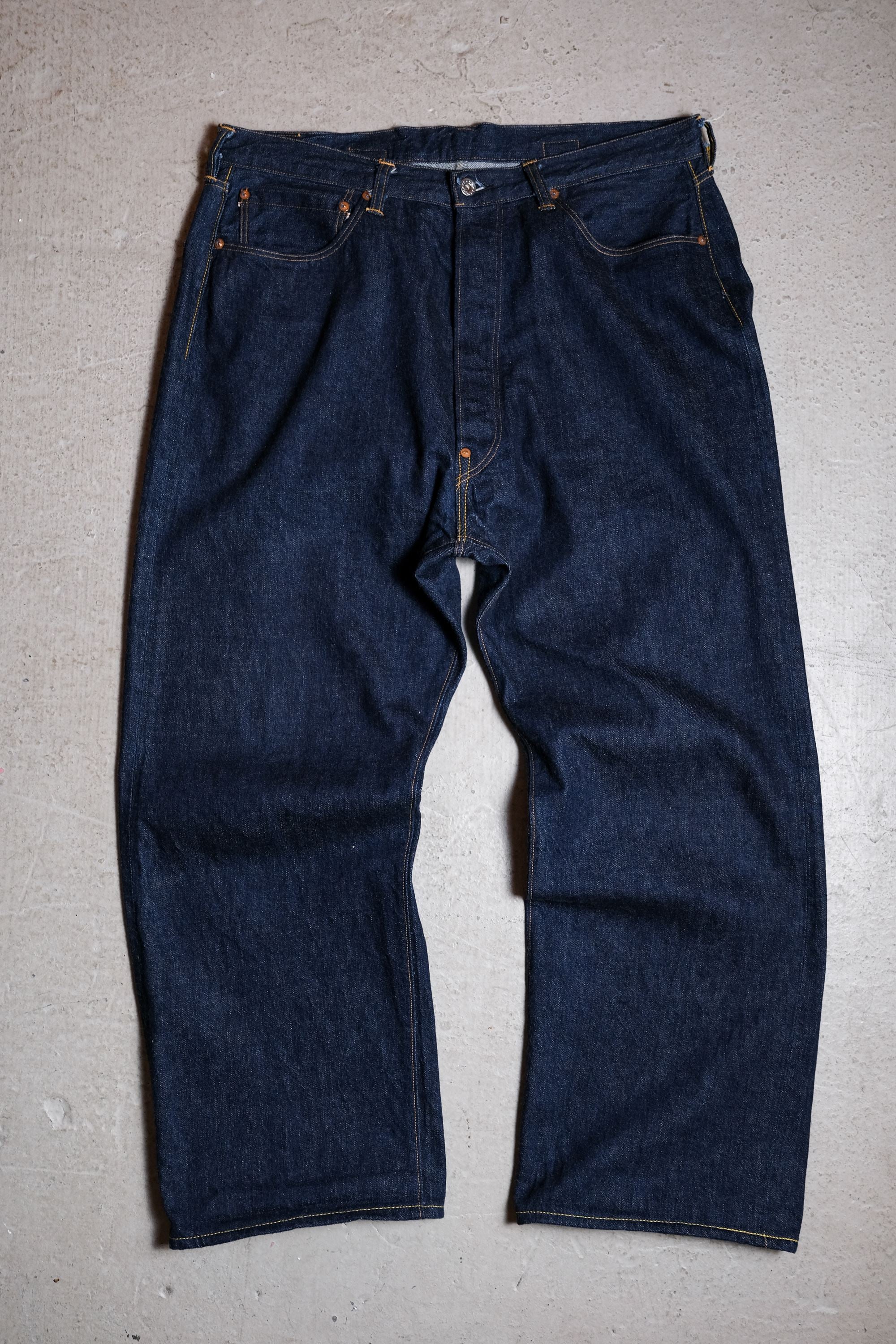 Bowery Blue Makers Selvedge Buckle Denim Jeans 日本復古丹寧手工藝品牌原色布邊丹寧褲