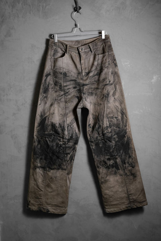 Professor.E 23SS - Natural Dyed Grey Pants Forgotten Materials