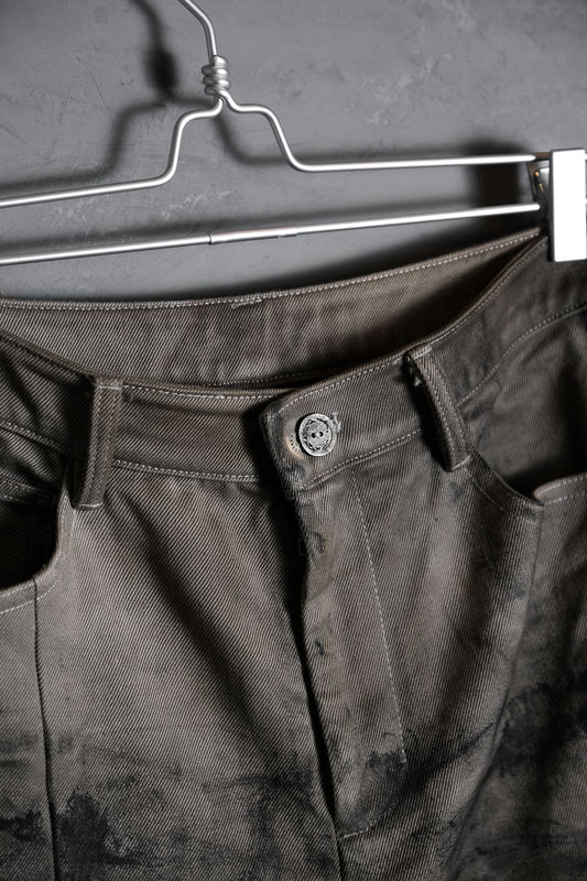 Professor.E 23SS - Natural Dyed Grey Pants Forgotten Materials