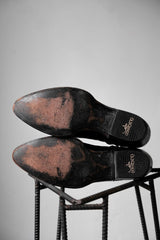 Vintage Leather Cowboy Zip Boots 復古雕花牛仔拉鏈西部靴