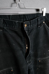 CARHARTT Vintage Double Knee Carpenter Pants Black卡哈特 雙膝補強帆布木工褲 黑