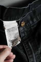 CARHARTT Vintage Double Knee Carpenter Pants Black卡哈特 雙膝補強帆布木工褲 黑