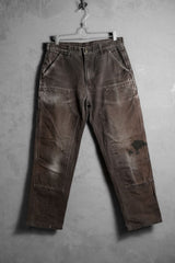 CARHARTT Vintage Double Knee Carpenter Pants Brown卡哈特 雙膝補強帆布木工褲 棕