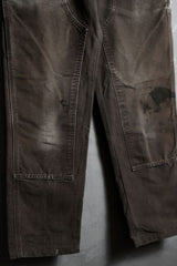 CARHARTT Vintage Double Knee Carpenter Pants Brown卡哈特 雙膝補強帆布木工褲 棕
