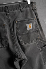 CARHARTT Vintage Double Knee Carpenter Pants Grey卡哈特 雙膝補強帆布木工褲 灰