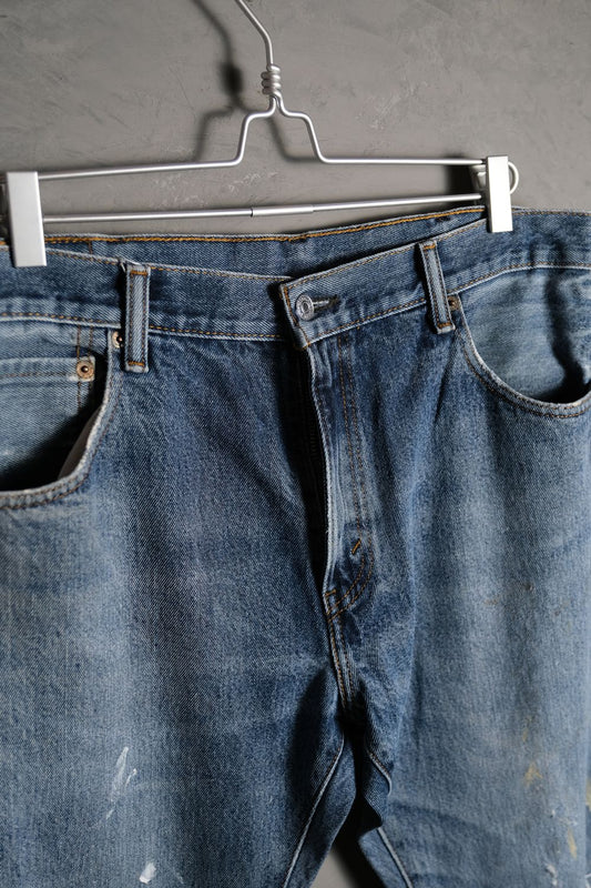 Levi’s 517 Bootcut Distressed Denim Jeans 水洗破壞丹寧靴型褲
