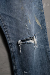 Levi’s 517 Bootcut Distressed Denim Jeans 水洗破壞丹寧靴型褲