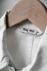 MIU MIU 00’s Cropped Zip Blouson Jacket 短版拉鏈夾克 義大利製