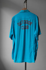 1950’s “King Louie” Vintage Rayon Gabardine Shirt 50年代古著人造絲華達呢保齡球襯衫
