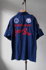 1970’s “King Louie” Vintage Embroidered Patch Bowling Shirt 70年代古著 刺繡布章保齡球襯衫