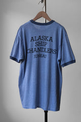 Hanes 1980’s Vintage Ringer Tee 古著印花滾邊短踢 美國製