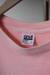 1990’s Vintage anvil Strike Four Baseball Tee 古著 四壞球印花短踢 美國製