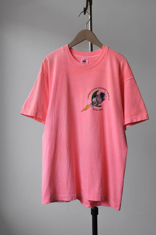 1990’s Vintage Operation Desert Shield Nightmare Tee 古著 波斯灣戰爭印花短踢 美國製
