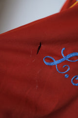 1970’s King Louie Embroidered Bowling Polo Shirt 古著鎖鏈車刺繡保齡球polo衫 美國製