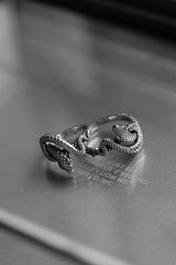 Snake Wrap 925 Sterling Silver Ring 盤蛇纏繞 925純銀戒