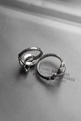 Snake Wrap 925 Sterling Silver Ring 盤蛇纏繞 925純銀戒