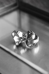 Horned Sculpture 925 Sterling Silver Ring 角形雕塑純銀戒