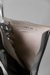 The Viridi-Anne Leather Lace-up Zip Boxing Boots 日本先鋒設計師品牌 皮革後拉鏈綁帶拳擊靴