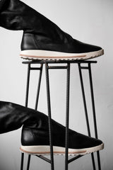 Rick Owens × Hood Rubber Company 18SS Dirt Grafton Sock Boots 高筒彈性皮革運動靴