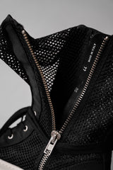 Rick Owens DRKSHDW Mesh Ramones High-Top Sneakers with Zipper 網眼拉鍊高筒休閒鞋