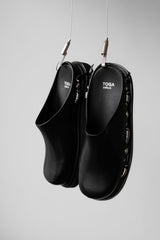 TOGA VIRILIS Leather Studded Clogs 金屬鑲嵌皮革拖鞋 全新品