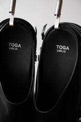 TOGA VIRILIS Leather Studded Clogs 金屬鑲嵌皮革拖鞋 全新品