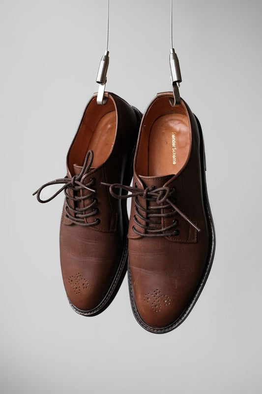 Hender Scheme old end Ridgeway 日本手工鞋履設計師品牌 綁帶正裝皮鞋
