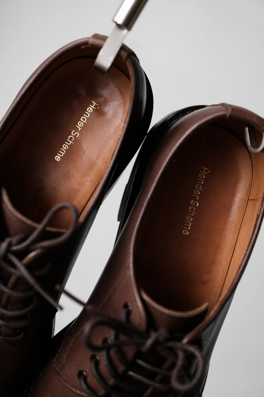 Hender Scheme old end Ridgeway 日本手工鞋履設計師品牌 綁帶正裝皮鞋
